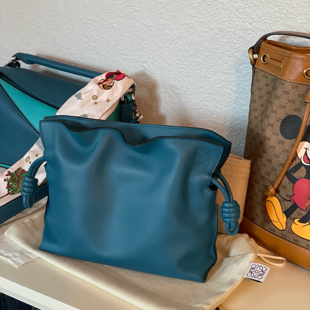 Loewe mini flamenco clutch